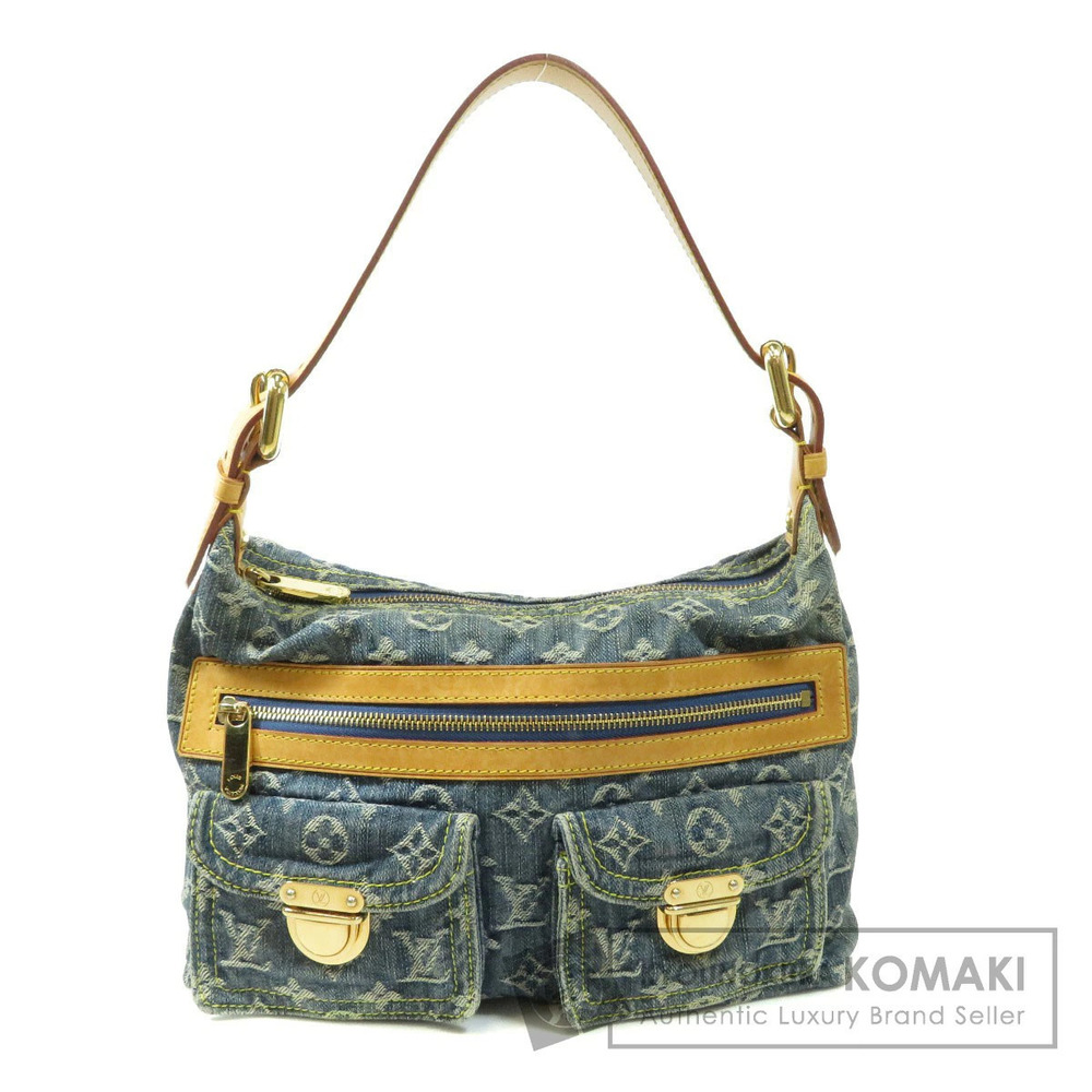 Louis Vuitton Baggy Shoulder Bag Monogram Denim